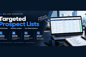 build a targeted b2b lead list for your niche