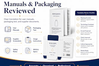 translate chinese packaging and product details for sellers