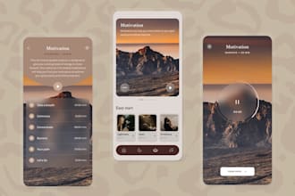 develop yoga app, meditation app, wellness, affirmation and mental health app