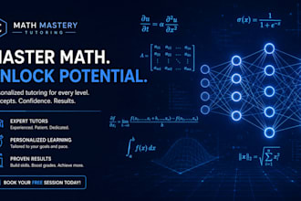 be your online math tutor for ai and ml