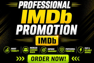 promote your movie imdb profile for better exposure