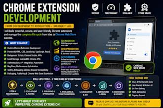 create chrome extensions, publish, localize and optimize SEO