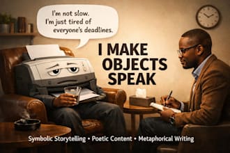 create symbolic storytelling from everyday objects