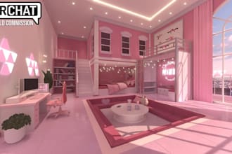 build metaverse spatial io world, vrchat world, atlspace vr world vr environment