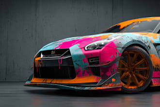 professional vehicle wrap design, car wrap
