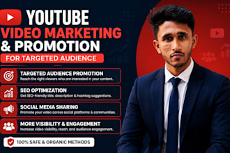 do youtube video marketing and promotion for targeted audience