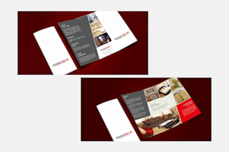 design a professional brochure, flyer or catalogue