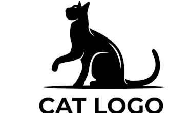 design an unique ,pet, dog and cat animal logo
