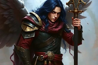 fantasy character art and fantasy character art