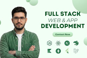 design, debug, develop and deploy websites as a full stack developer