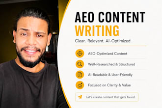 write ai search optimized aeo content