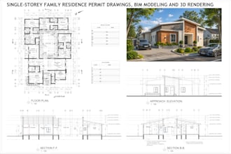 city permit drawings,2d floor plan, architect, blueprints