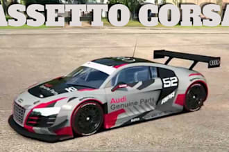 customize assetto corsa cars, livery for sim racing games assetto corsa mods