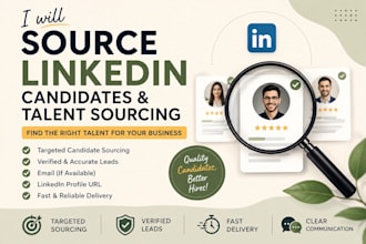 do linkedin recruiting and talent sourcing for hiring