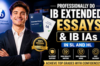 professionally do ib extended essays and ib ias in sl and hl