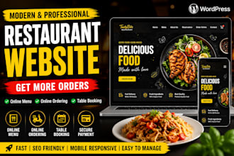 create a wordpress restaurant website with online menu