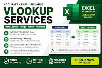 fix excel vlookup formula