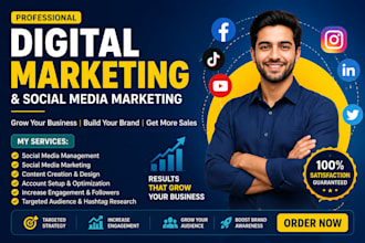 work on digital and social media marketing
