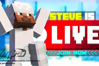 design premium minecraft thumbnails for videos