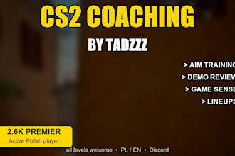 coach you in cs2 to improve your aim, game sense and rank