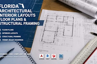 design florida architectural interior layouts floor plans and structural framing