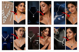 create realistic ai model photos wearing your jewelry