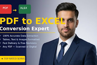 convert PDF to excel spreadsheet accurately and fast