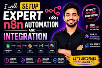 setup expert n8n automation and integration