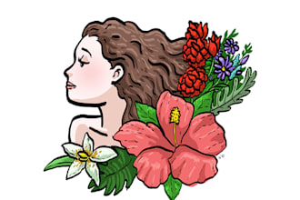 create clean and eye catching digital illustrations