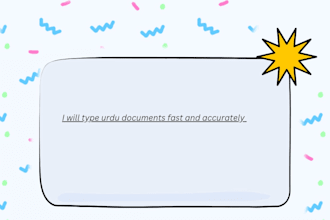 do fast and accurate urdu data entry