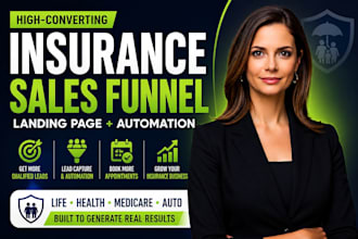 life insurance leads insurance sales funnel insurance landing page
