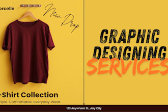 design facebook instagram ads posters for clothing brands