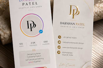 design modern and professional business visiting card