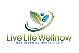 create spa yoga health massage skincare logo