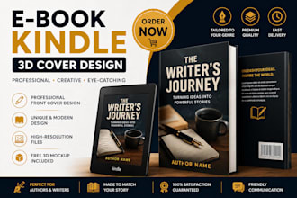 do stunning ebook, spiritual book, book cover and promote your religious  book