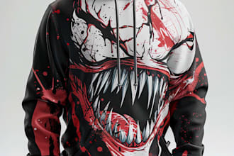 custom hoodie design or clothing design