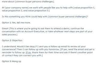 write sales scripts and emails for your product or service