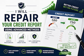 repair your credit report using advanced methods