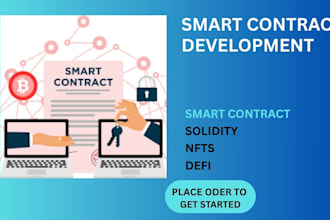 build secure smart contracts, erc20, nft tokens web3 dapps on ethereum, bsc
