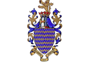 design a luxury emblem or coat of arms logo