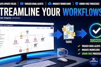 build advanced salesforce flows and process automations