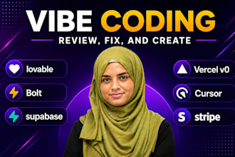 review, fix your vibe code or make custom web application with vibe coding