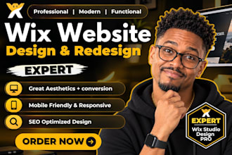 build wix website design, redesign wix website, wix website design and redesign