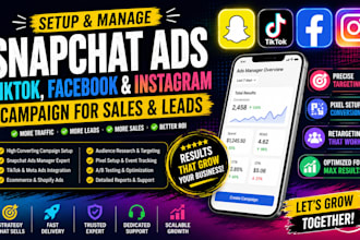 snapchat ads ecommerce ads management snapchat ads campaign setup filter design