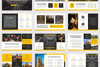 design real estate luxury property construction proposal deck presentation