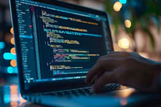 develop a modern business website and web application