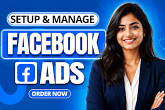 setup and manage facebook ads advertising marketing campaign fb meta