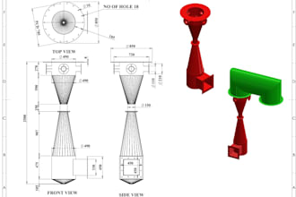 create professional fabrication drawings for manufacturing
