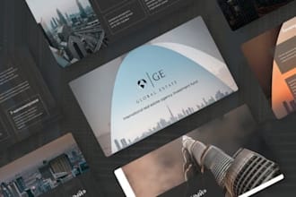 design real estate residential property development proposal deck presentation
