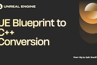 convert ue blueprints to cpp